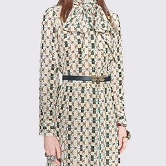 Gucci Queen Margaret Leather Belt 476452