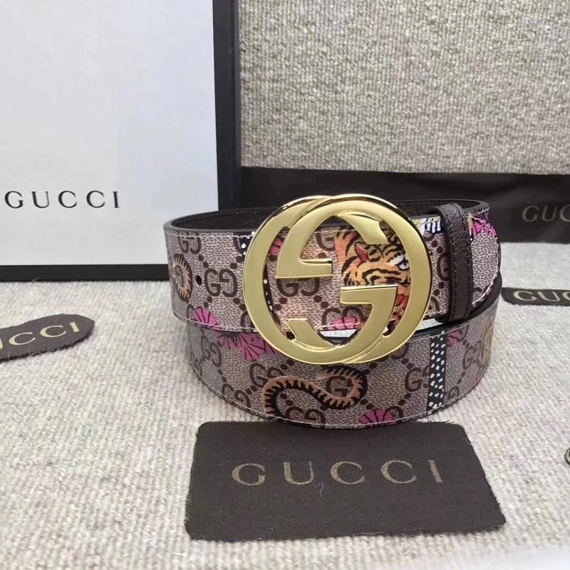 Gucci Tiger print belt W12180