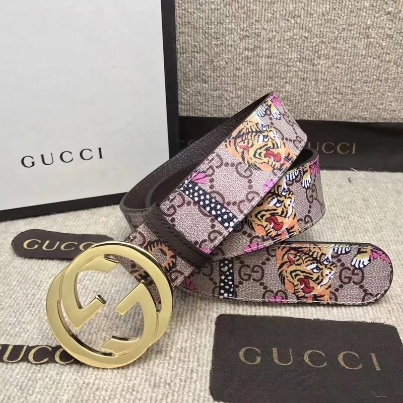 Gucci Tiger print belt W12180