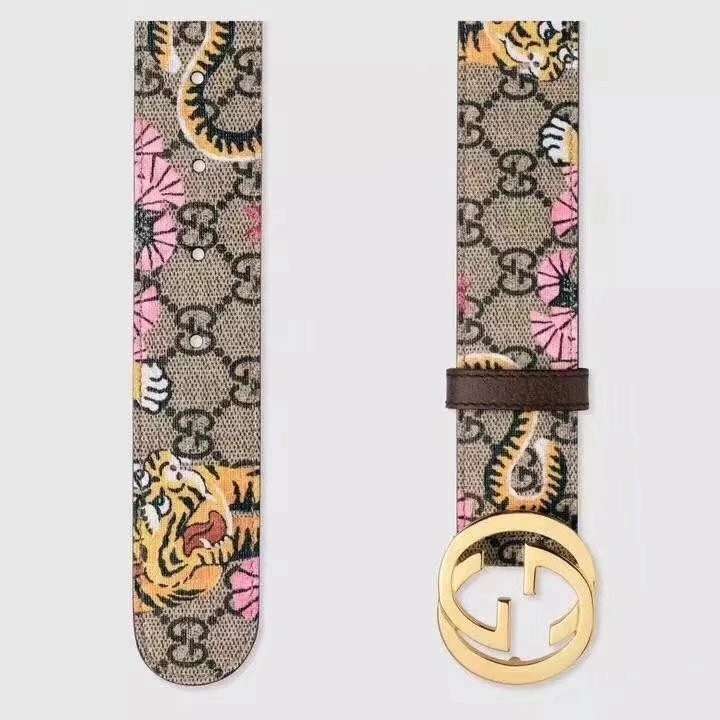 Gucci Tiger print belt W12180