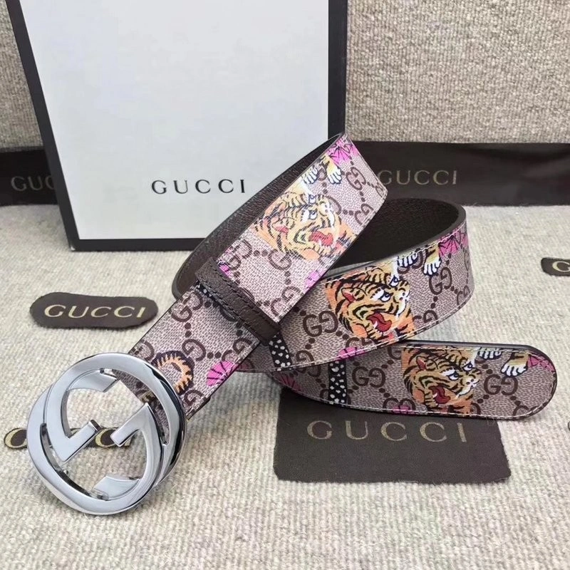 Gucci Tiger print belt W12180