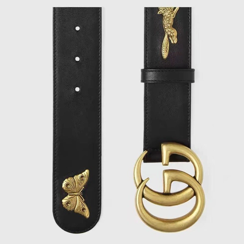 Gucci hardware decorative GG buckle head belt w22960
