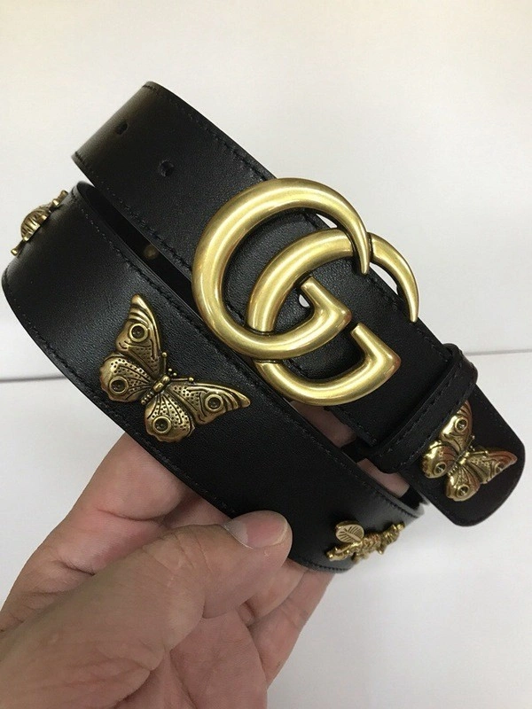 Gucci hardware decorative GG buckle head belt w22960