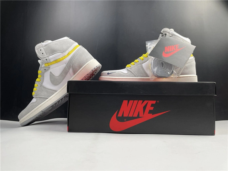 Jordan 1 High Switch Light Smoke  CW6576-100