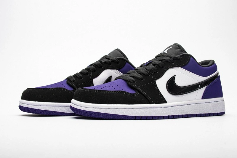 Jordan 1 Low Court Purple   553558-125