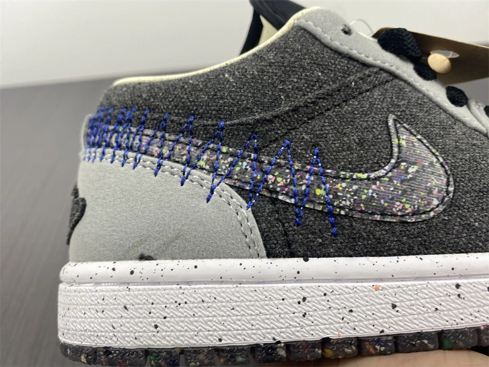Jordan 1 Low Crater Black Grey - DM4657-001