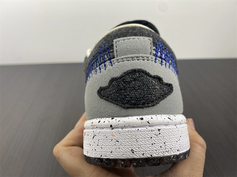 Jordan 1 Low Crater Black Grey - DM4657-001