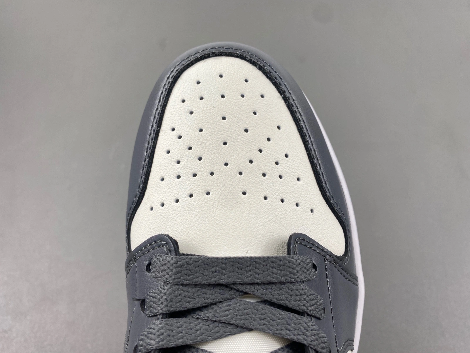Jordan 1 Low Dark Grey (Women's) - DC0774-102