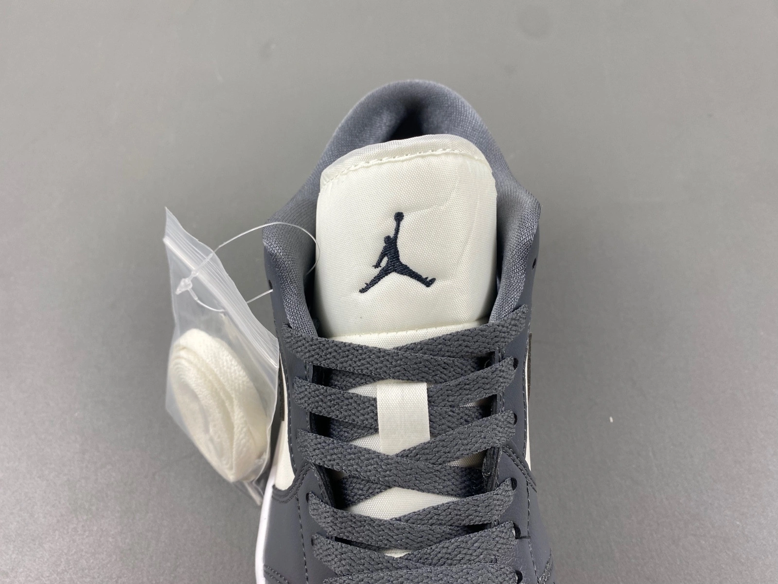 Jordan 1 Low Dark Grey (Women's) - DC0774-102