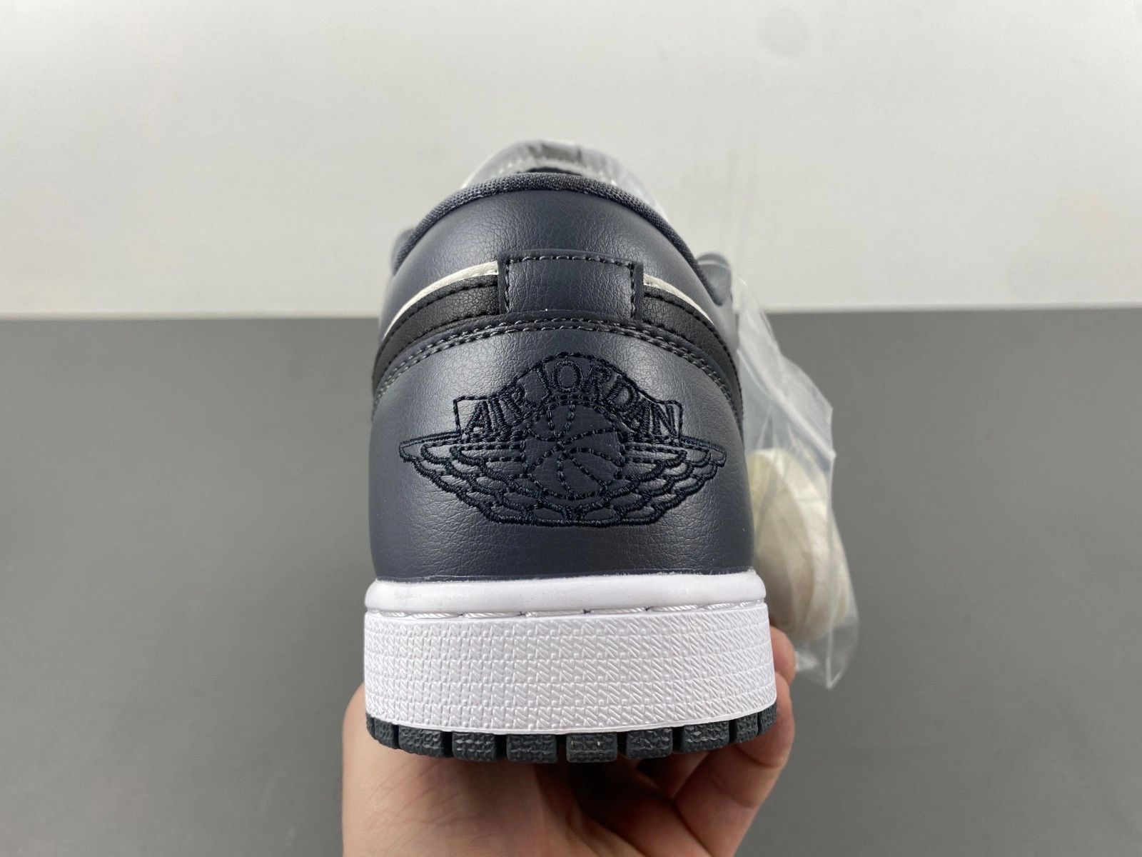 Jordan 1 Low Dark Grey (Women's) - DC0774-102
