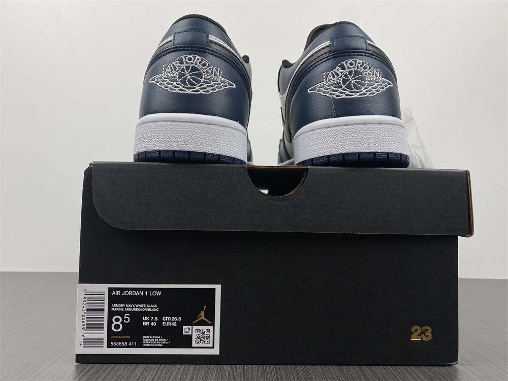 Jordan 1 Low Dark Teal - 553558-411
