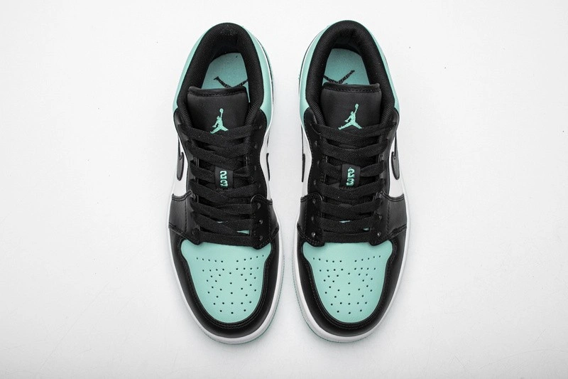 Jordan 1 Low Emerald Toe  553558-117