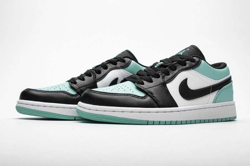 Jordan 1 Low Emerald Toe  553558-117