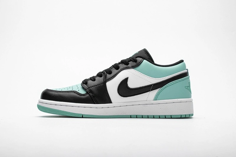 Jordan 1 Low Emerald Toe  553558-117
