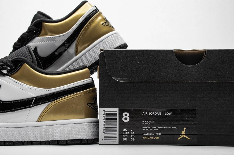 Jordan 1 Low Gold Toe  CQ9447-700