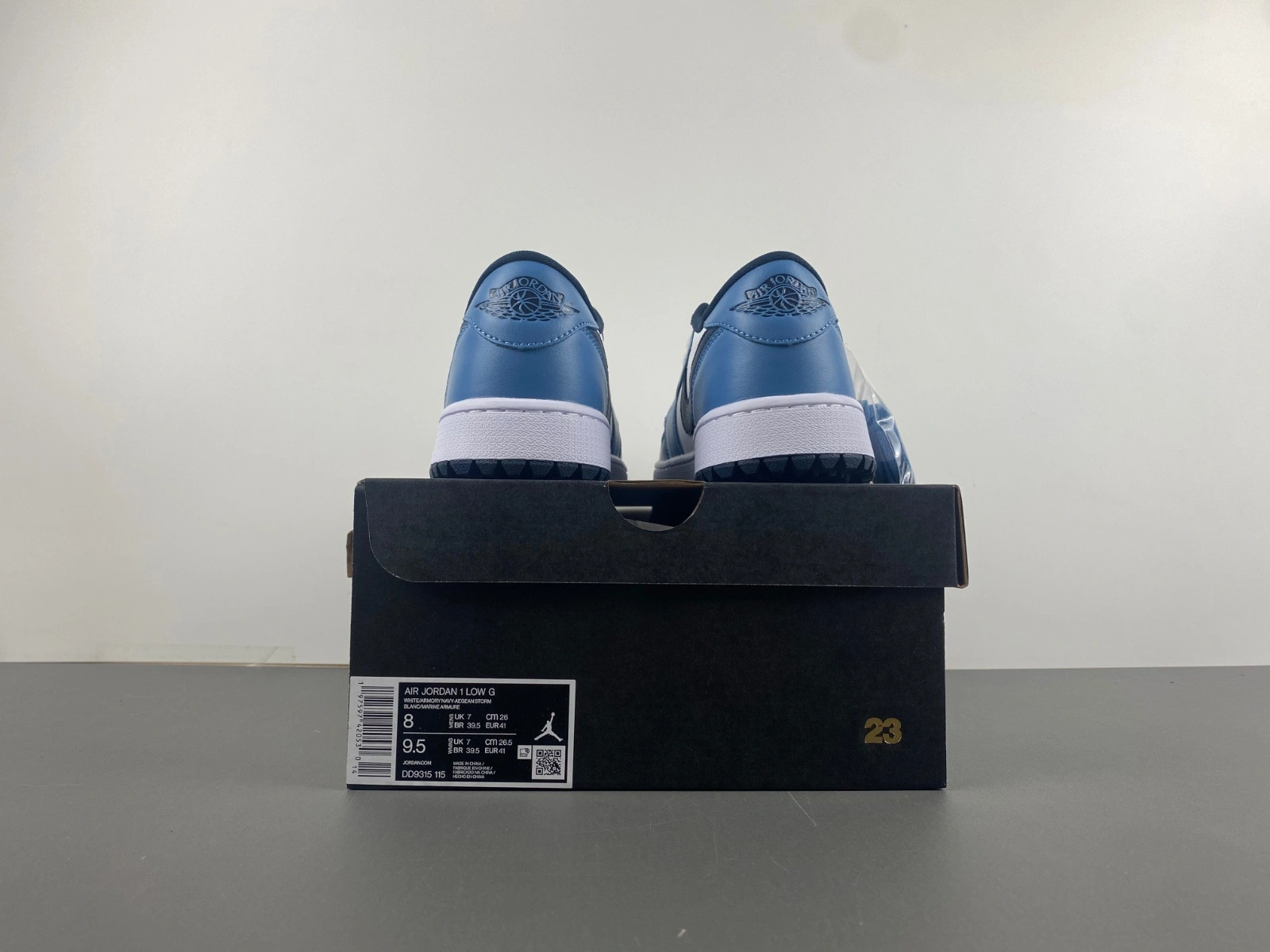 Jordan 1 Low Golf White Aegean Storm Men's - DD9315-115