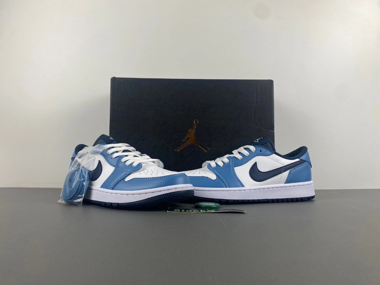 Jordan 1 Low Golf White Aegean Storm Men's - DD9315-115