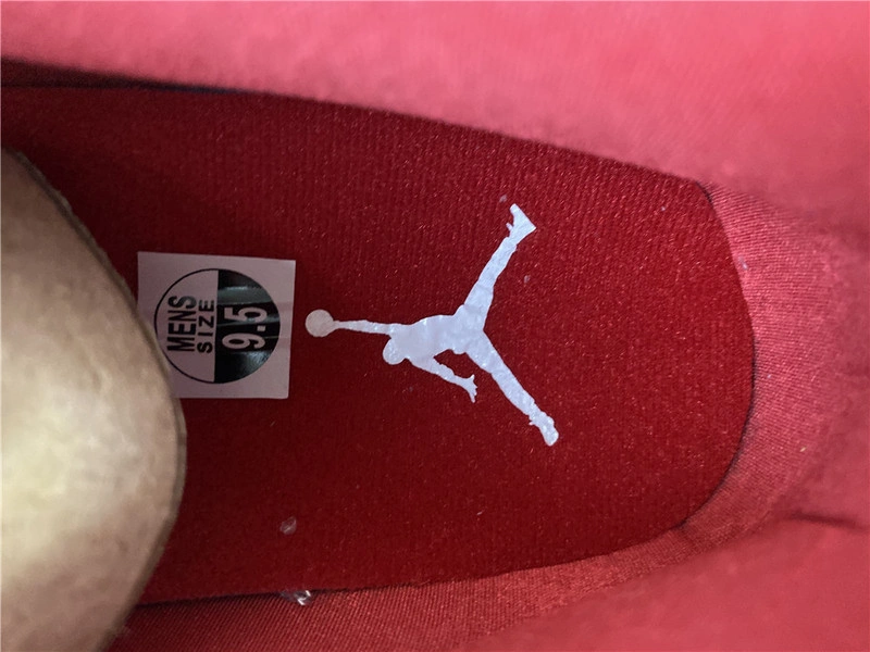 Jordan 1 Low Gym Red White - 553558-611