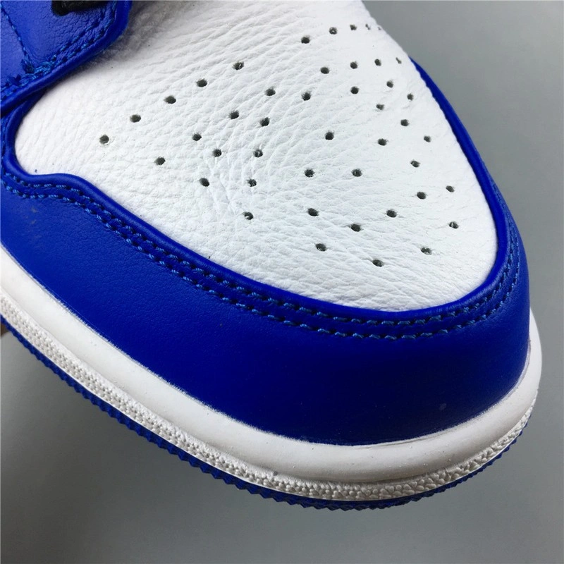 Jordan 1 Low Hyper Royal Orange Peel  553558-401
