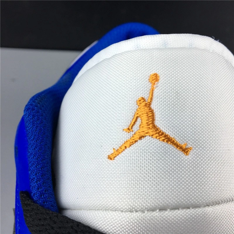 Jordan 1 Low Hyper Royal Orange Peel  553558-401