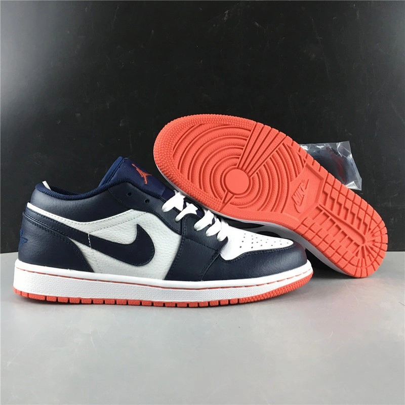Jordan 1 Low Obsidian Ember Glow  553558-481