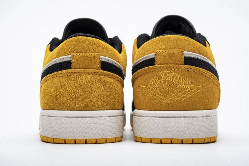Jordan 1 Low Sail University Gold Black  553558-127