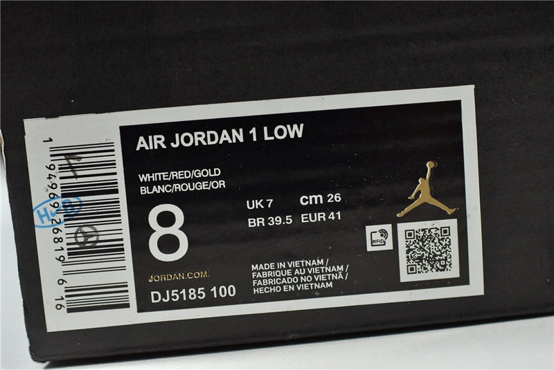 Jordan 1 Low Spades  DJ5185-100