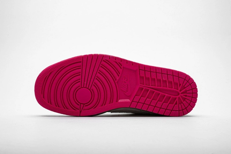 Jordan 1 Low White Gum Hyper Pink  553558-119