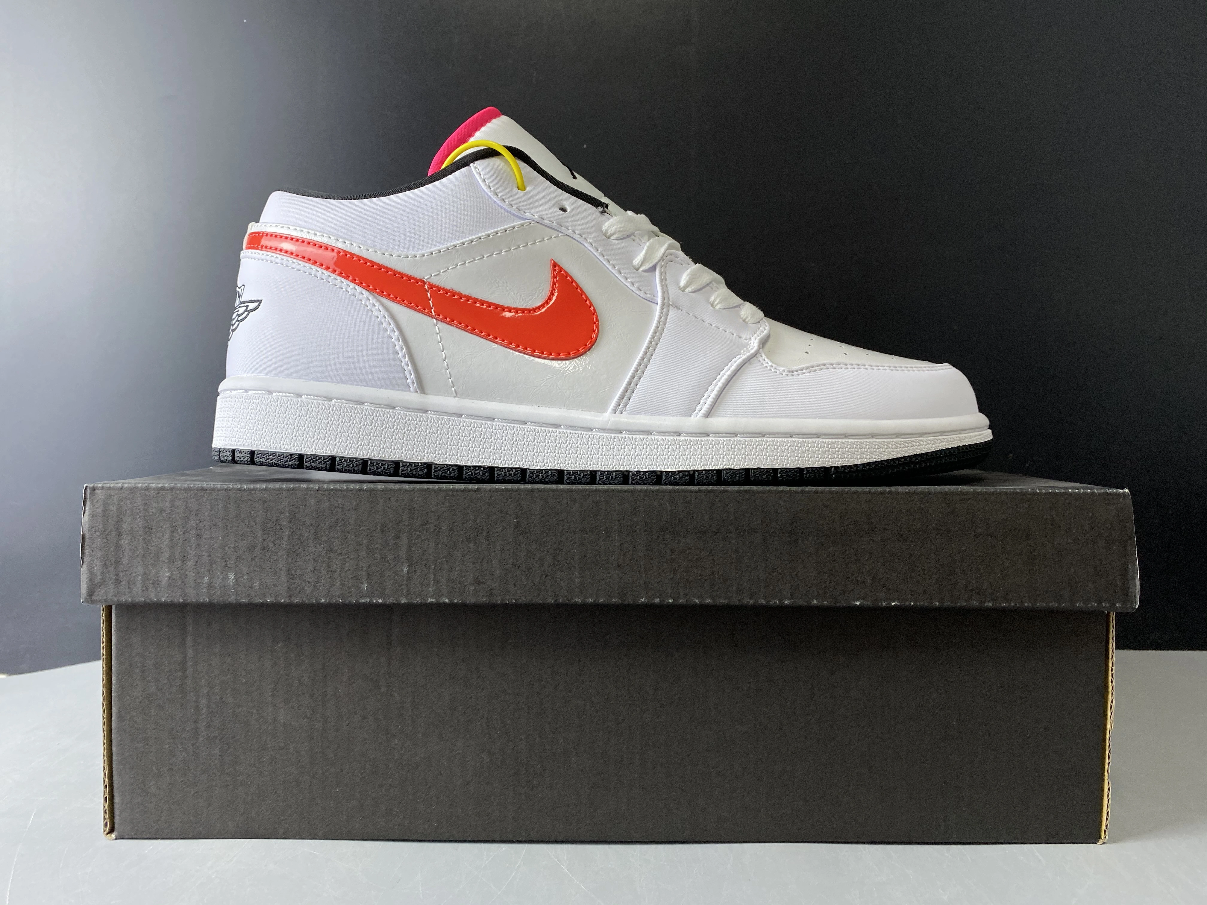 Jordan 1 Low White Multi-Color - CW7009-100