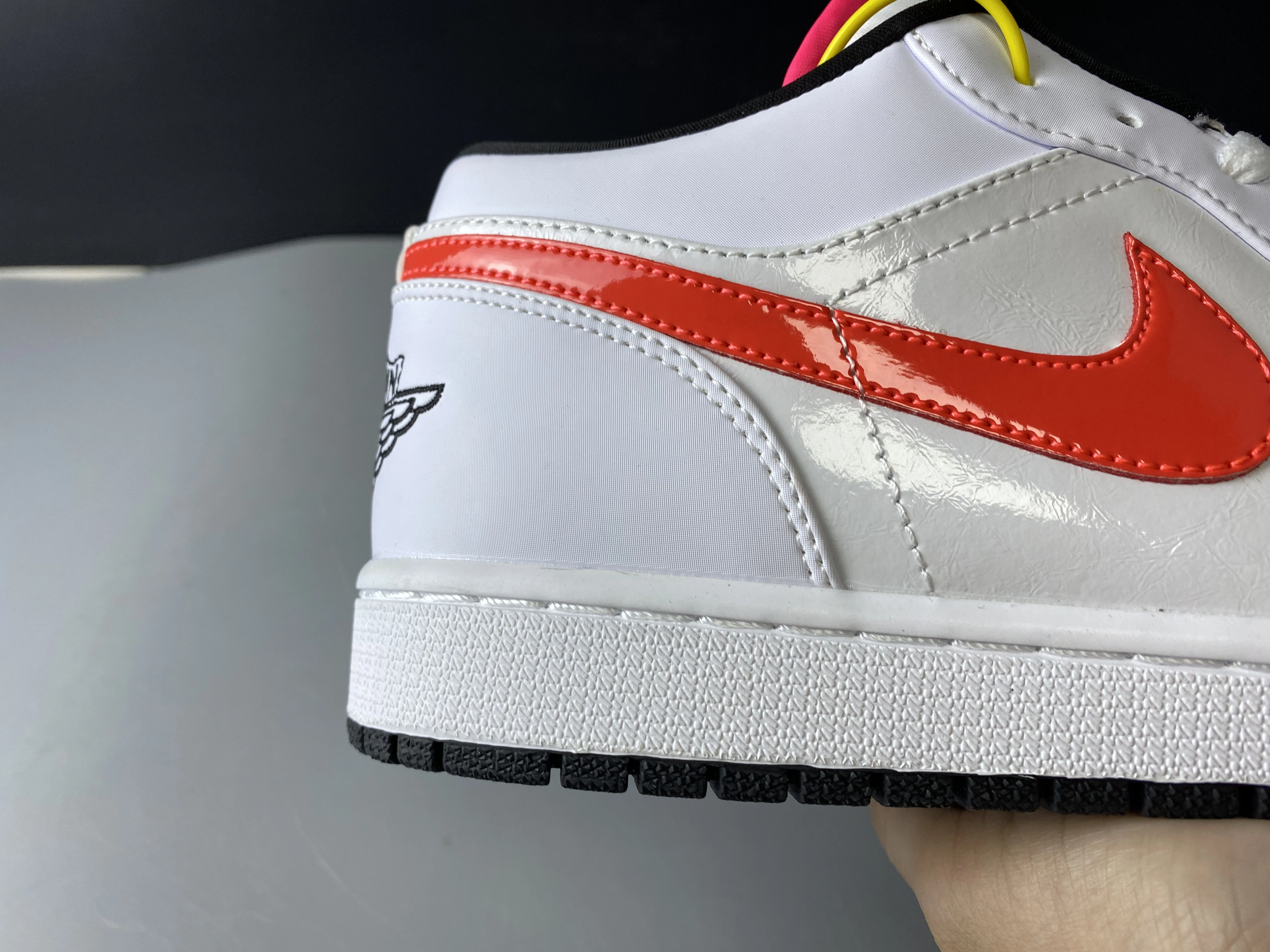 Jordan 1 Low White Multi-Color - CW7009-100