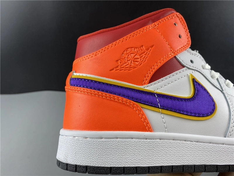 Jordan 1 Mid Alternate Multi-Color (GS) - 554725-128