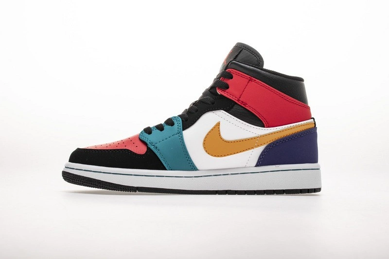 Jordan 1 Mid Bred Multi-Color  554724-125