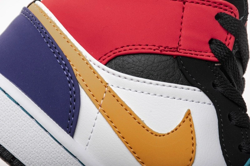 Jordan 1 Mid Bred Multi-Color  554724-125
