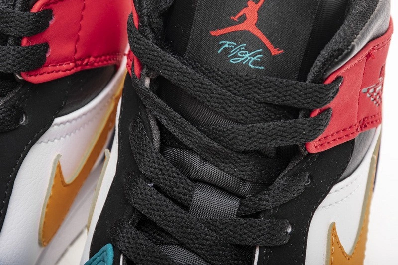 Jordan 1 Mid Bred Multi-Color  554724-125
