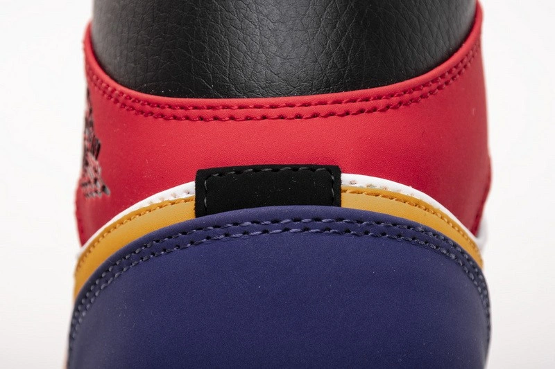Jordan 1 Mid Bred Multi-Color  554724-125