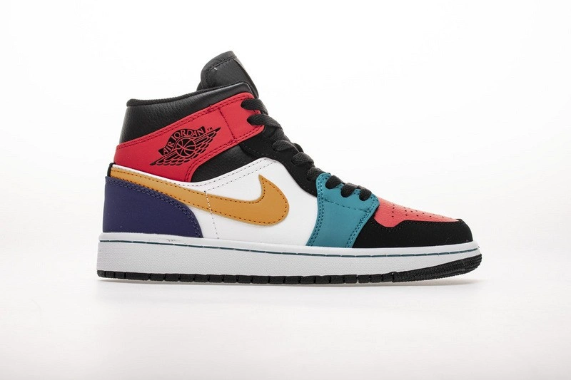 Jordan 1 Mid Bred Multi-Color  554724-125