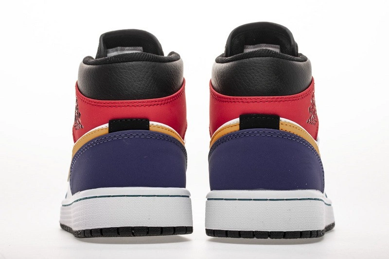 Jordan 1 Mid Bred Multi-Color  554724-125