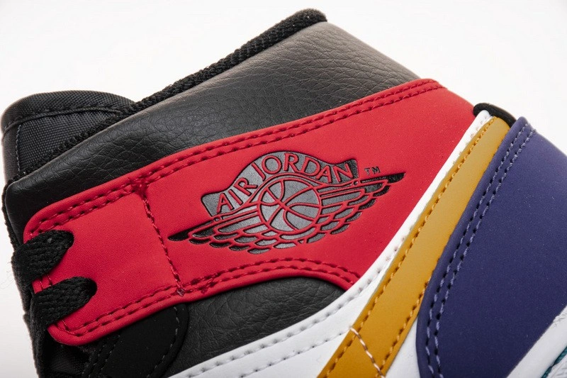 Jordan 1 Mid Bred Multi-Color  554724-125