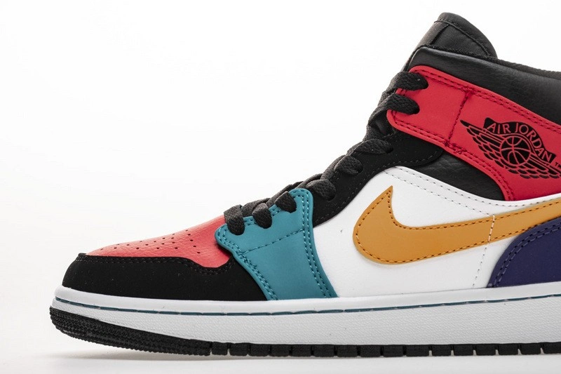 Jordan 1 Mid Bred Multi-Color  554724-125
