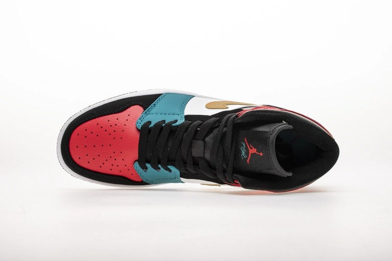 Jordan 1 Mid Bred Multi-Color  554724-125