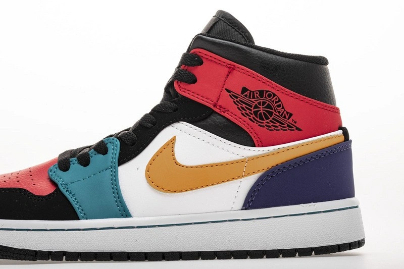 Jordan 1 Mid Bred Multi-Color  554724-125