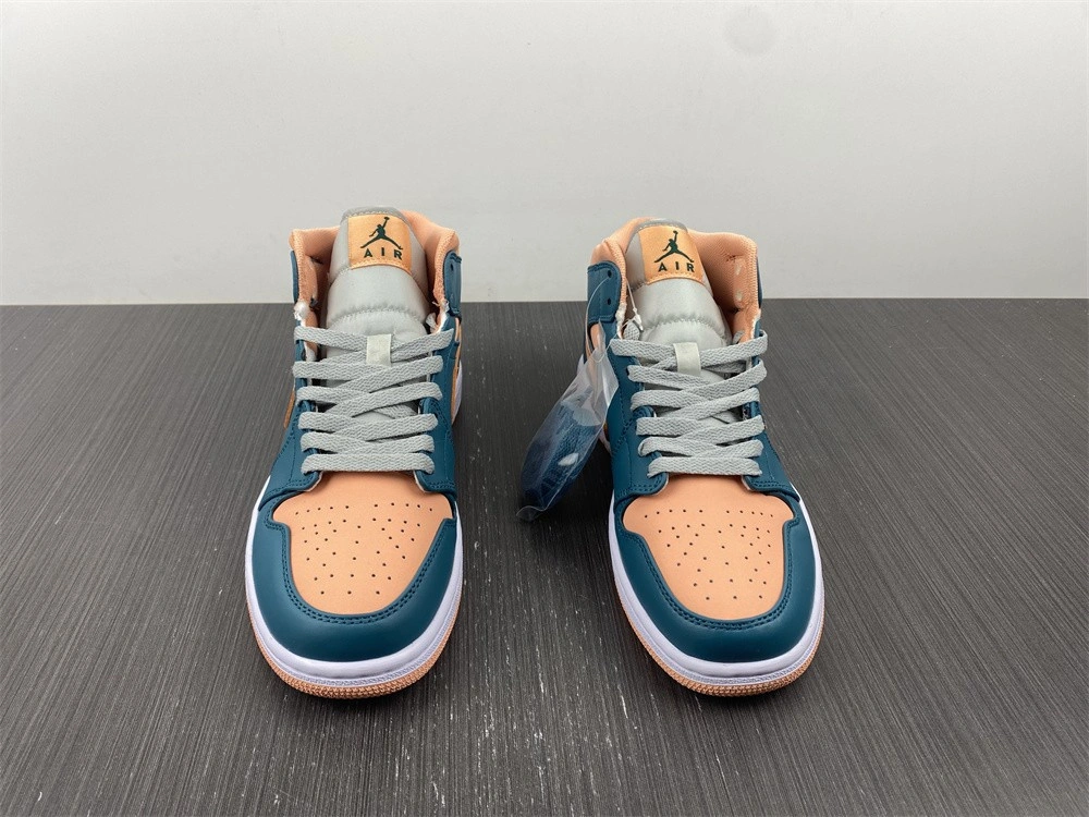 Jordan 1 Mid Dark Teal Green (W) - BQ6472-308