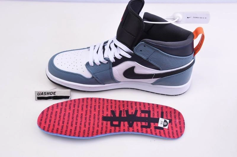 Jordan 1 Mid Fearless Facetasm  CU2802-100