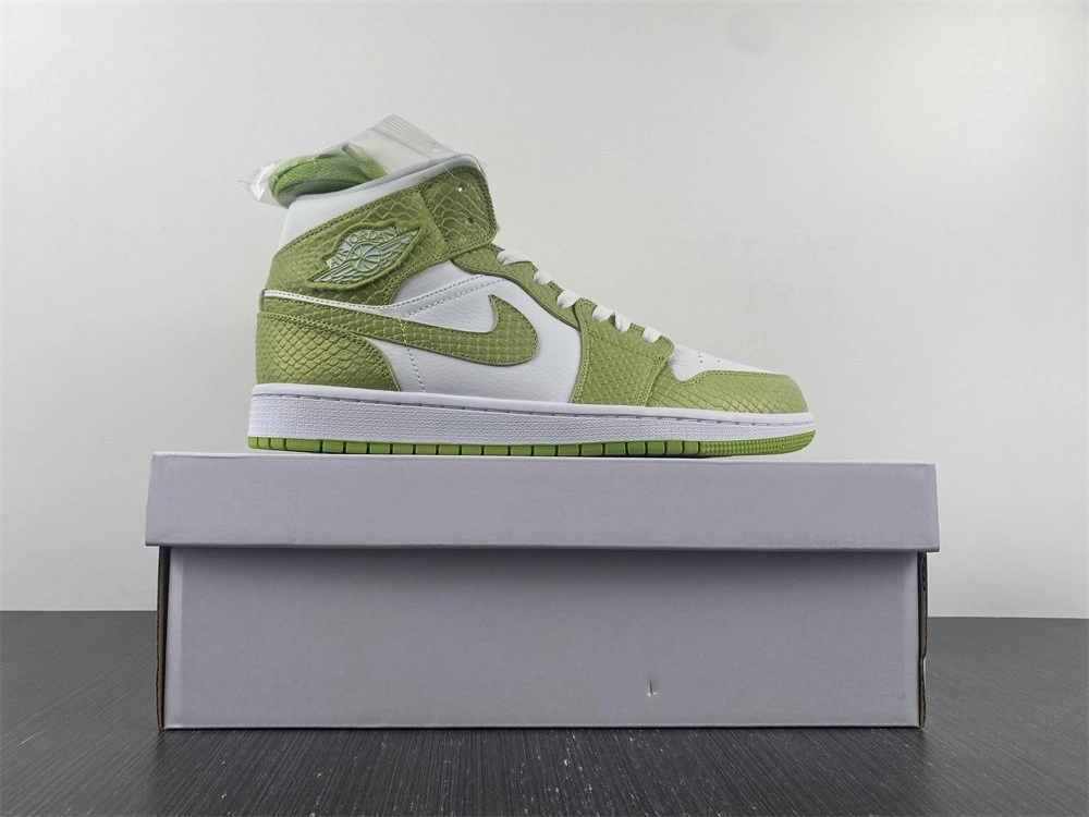 Jordan 1 Mid Green Python (W) - DV2959-113
