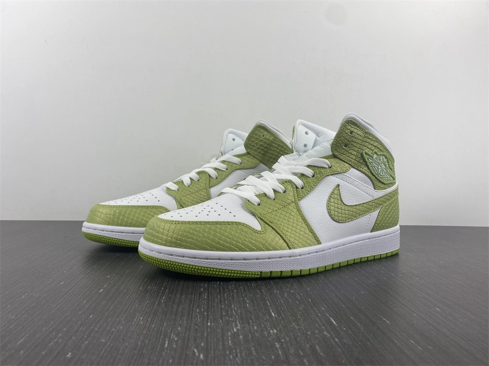 Jordan 1 Mid Green Python (W) - DV2959-113