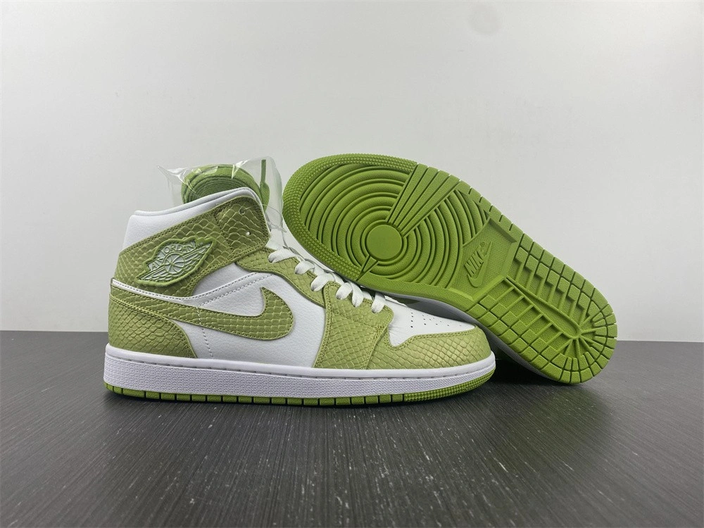 Jordan 1 Mid Green Python (W) - DV2959-113