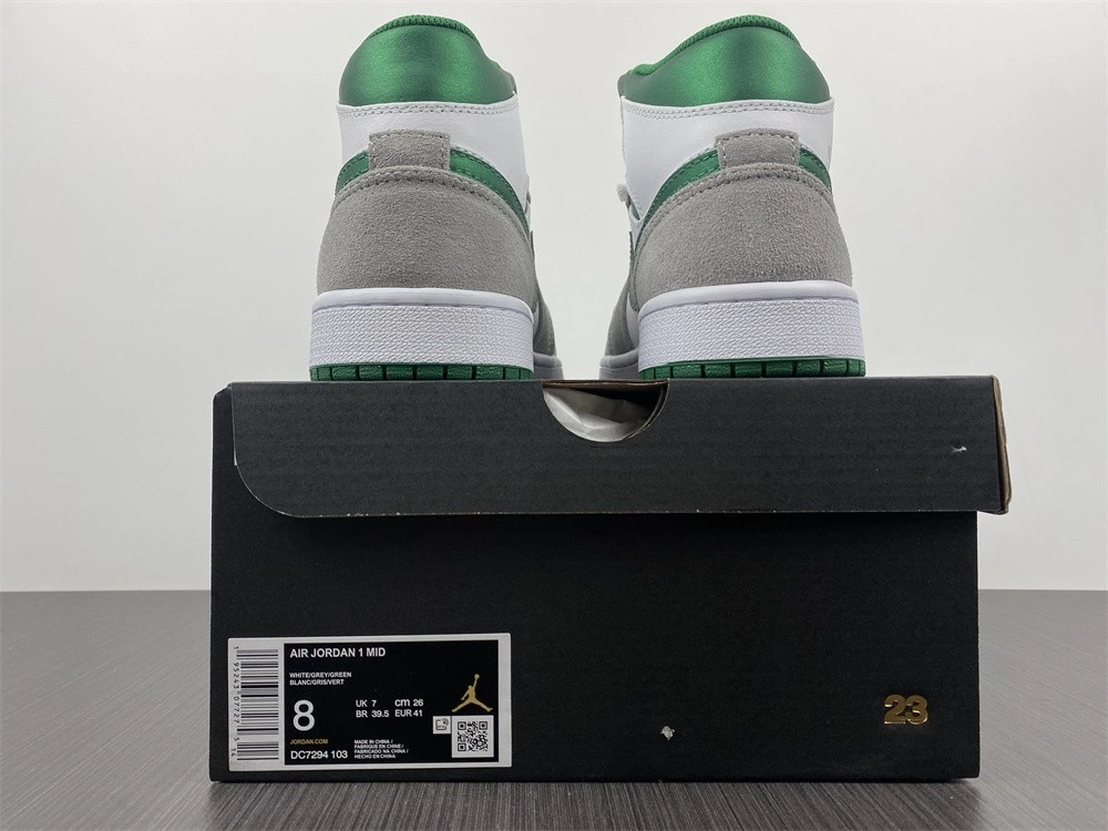 Jordan 1 Mid Grey Green - DC7294-103