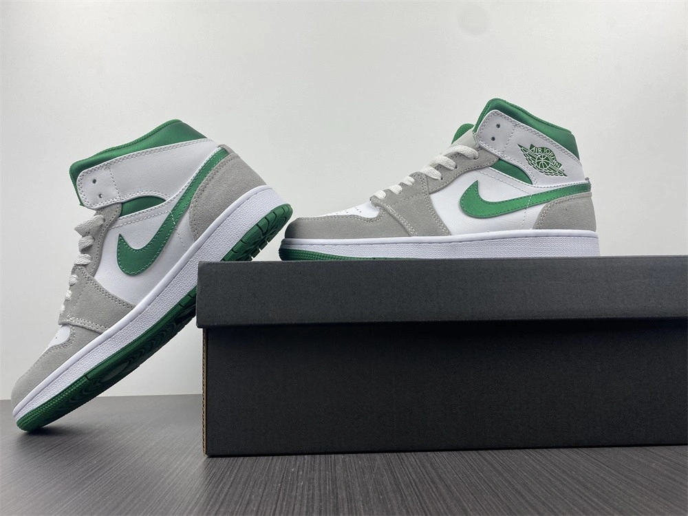 Jordan 1 Mid Grey Green - DC7294-103