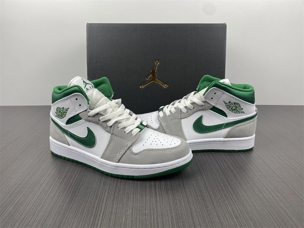 Jordan 1 Mid Grey Green - DC7294-103