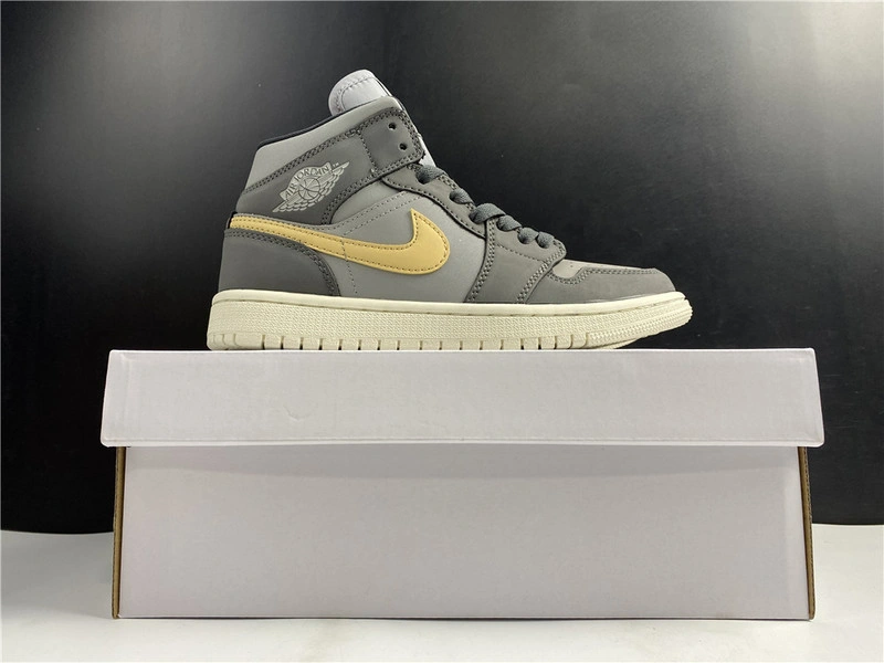 Jordan 1 Mid Grey Onyx (W) - BQ6472-020